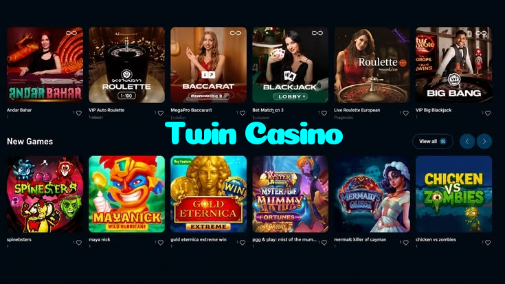 Twin Casino خوش آمدید بونس +600% پیشکش موبائل ایپ کے پروموشن سیکشن میں دکھائی دیتی ہے۔